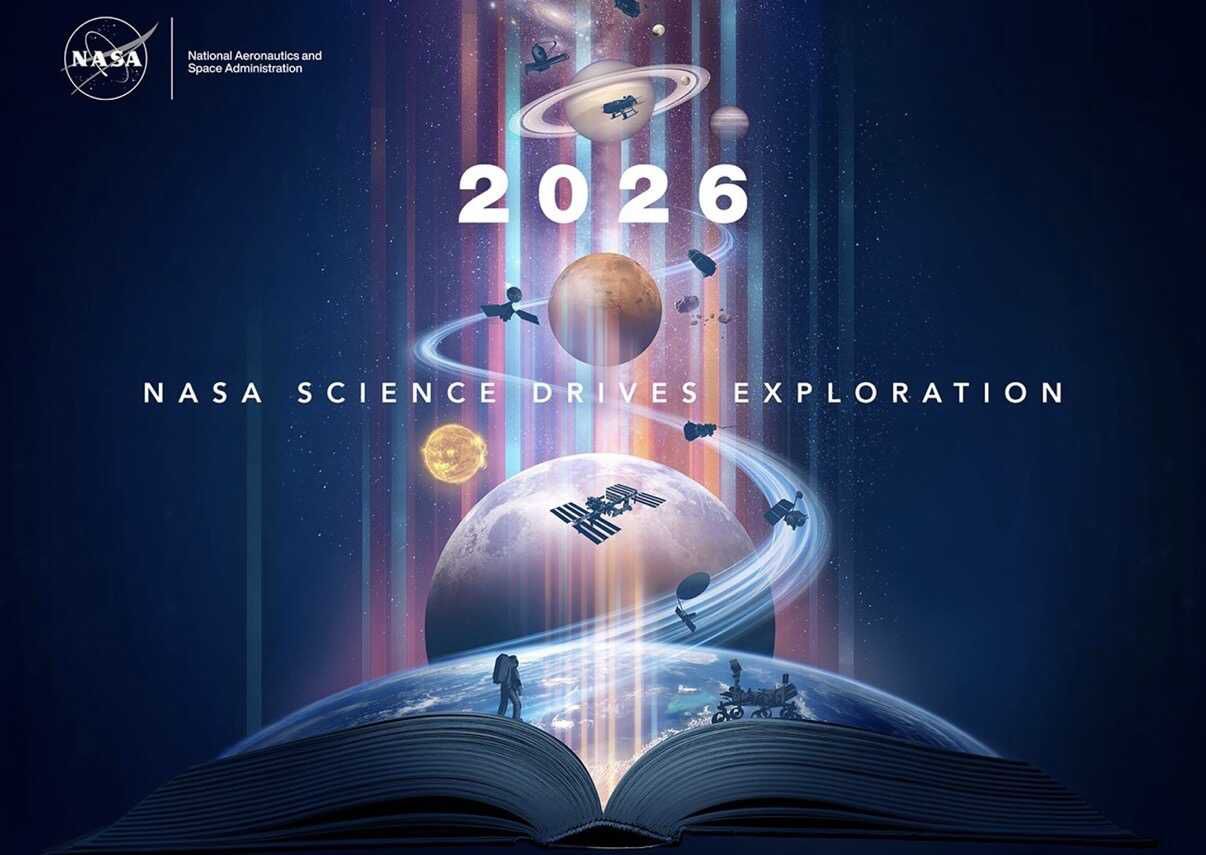 [NASA] Kalender für 2026 und spektakuläre Bilder / Wallpapers | auch Earth Day Poster kostenlos als Download