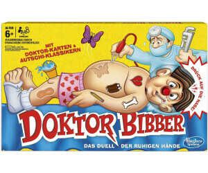 Hasbro Gaming Doktor Bibber elektronisches Brettspiel mit Karten und Autschis  für 22,49€ PVG 30,99€
