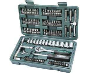 Brüder Mannesmann Steckschlüssel  und Bitsatz, 130 teilig | M29166  für  18,95€ PVG 22,50€
