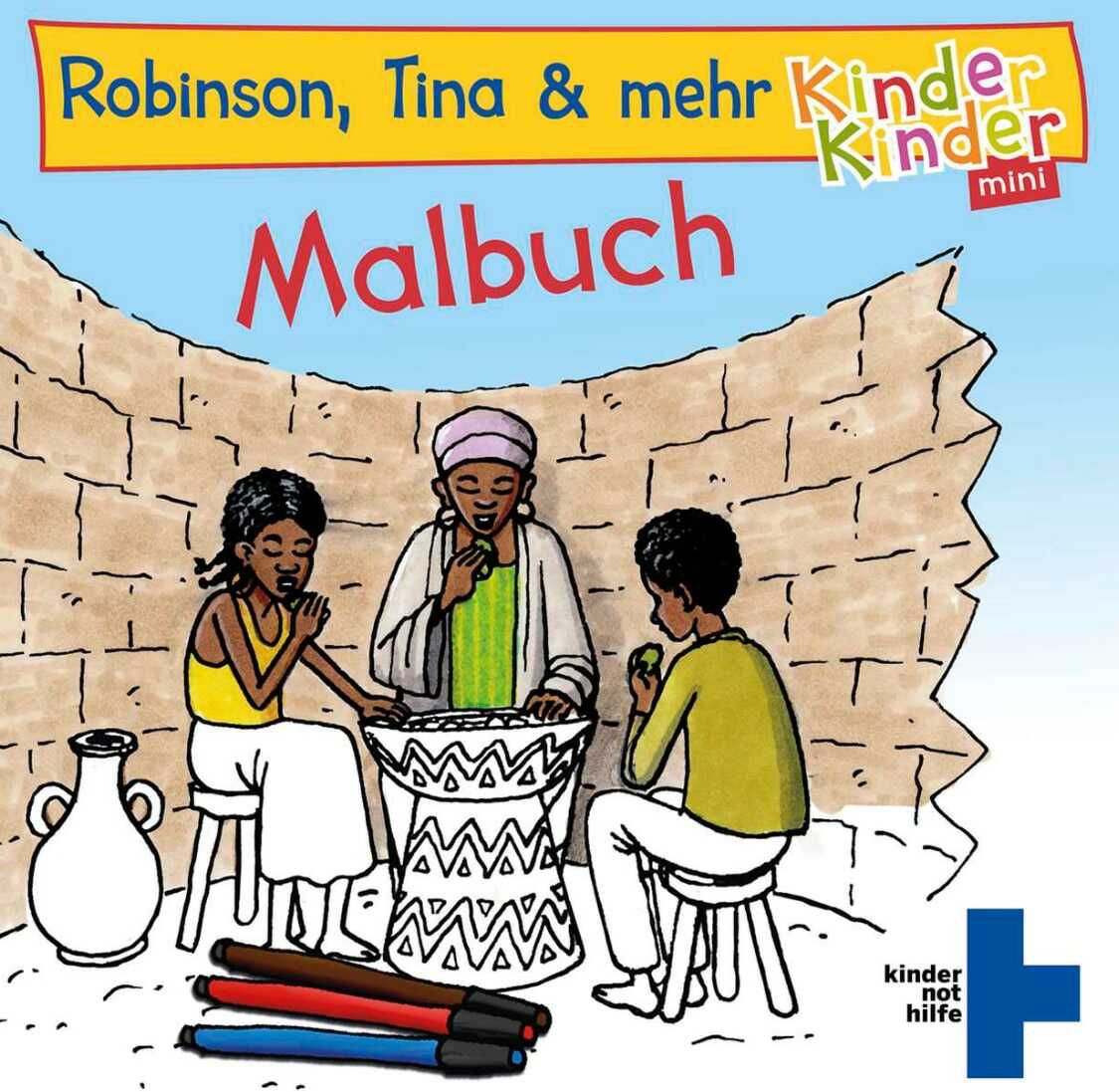 KOSTENLOS: “Kinder, Kinder” Mini Malbuch von der Kindernothilfe