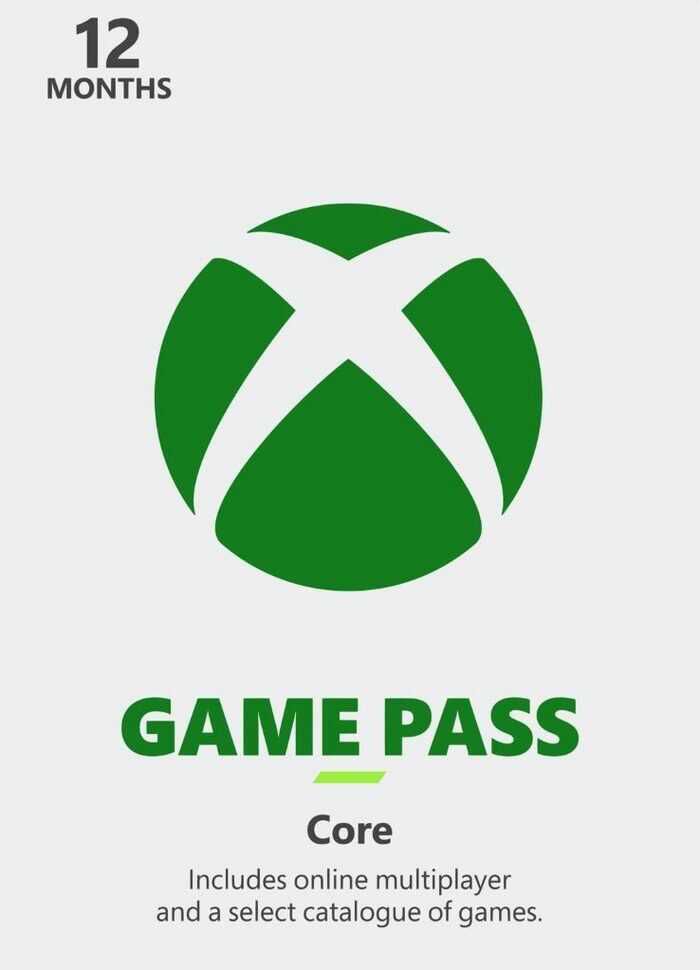 Xbox Game Pass Core 12 Monate key EUROPE für 40,49€
