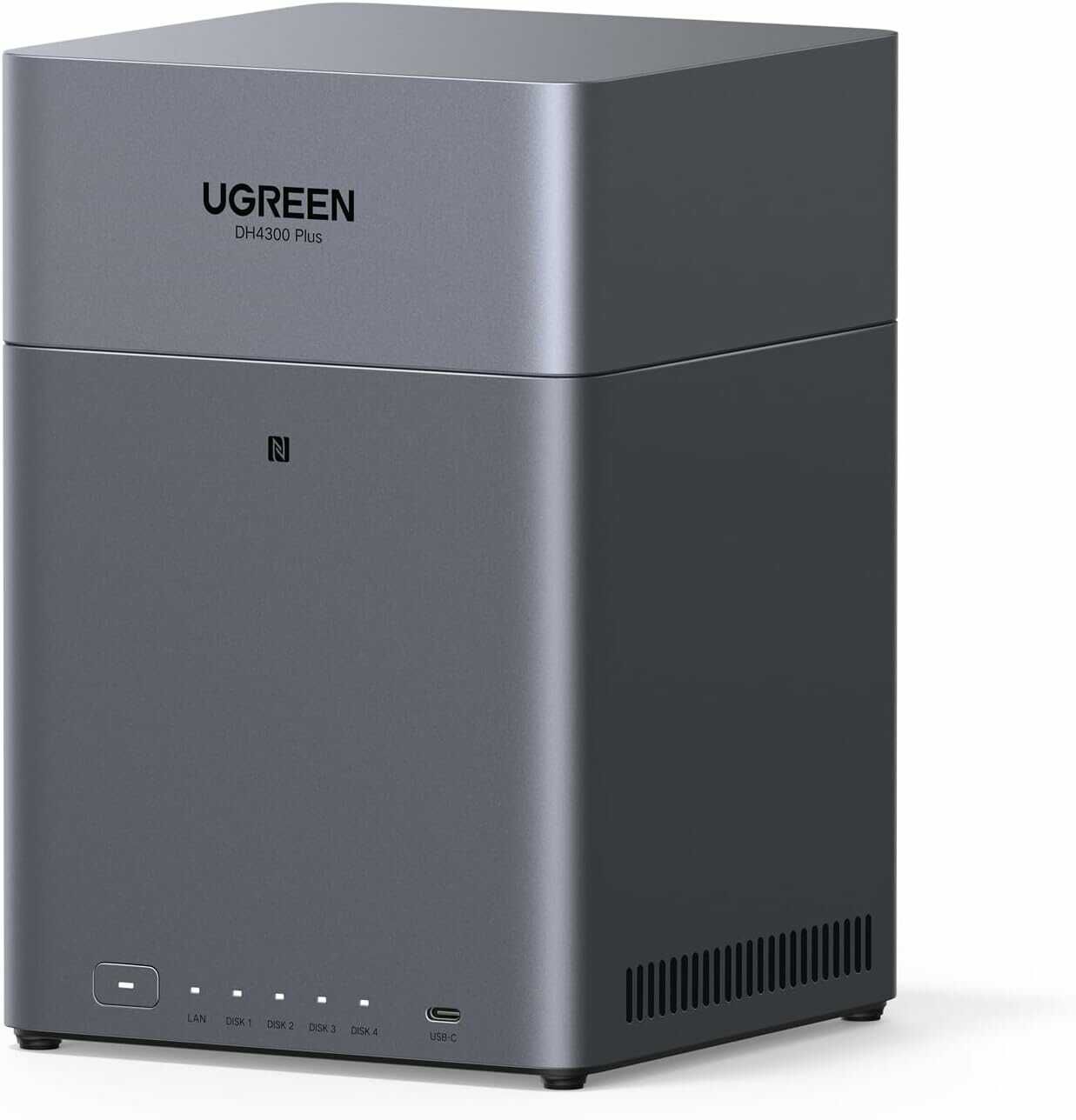 UGREEN NASync DH4300 Plus 4-Bay Desktop NAS für 322,49 EUR (sonst 429,99 EUR) UGREEN NASync DH4300 Plus 4 Bay Desktop NAS für 322,49 EUR (sonst 429,99 EUR)