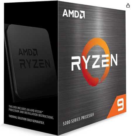 AMD Ryzen 9 5900X   244,48€ statt 267,90€