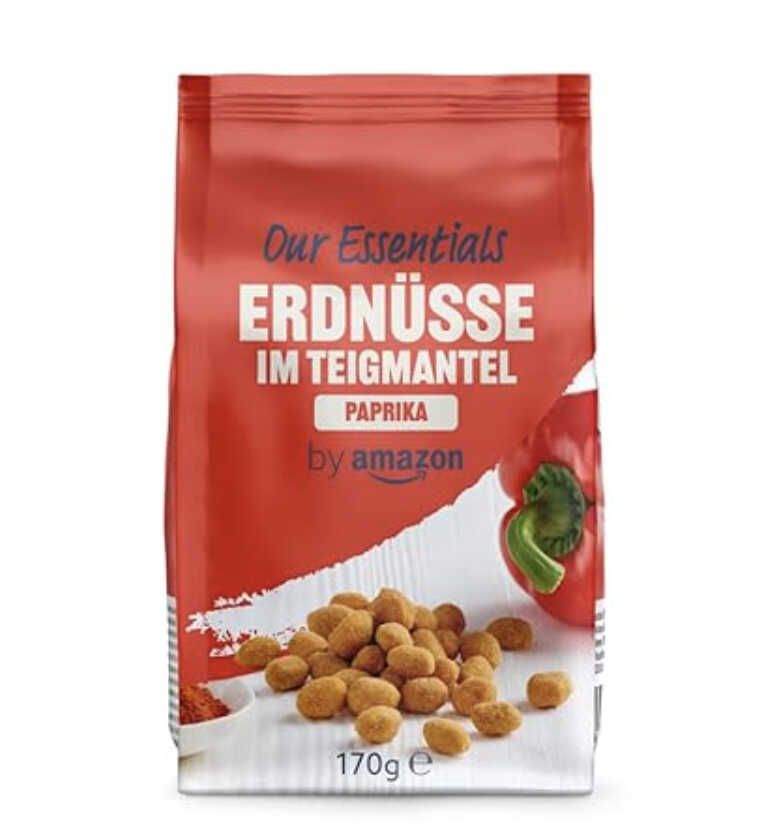by Amazon Erdnüsse im Teigmantel Paprika, 170g für 1,03€