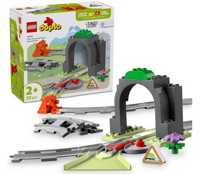 [Prime] LEGO DUPLO Town Eisenbahntunnel und Schienen – Erweiterungsset   11,90€ statt 18,46€