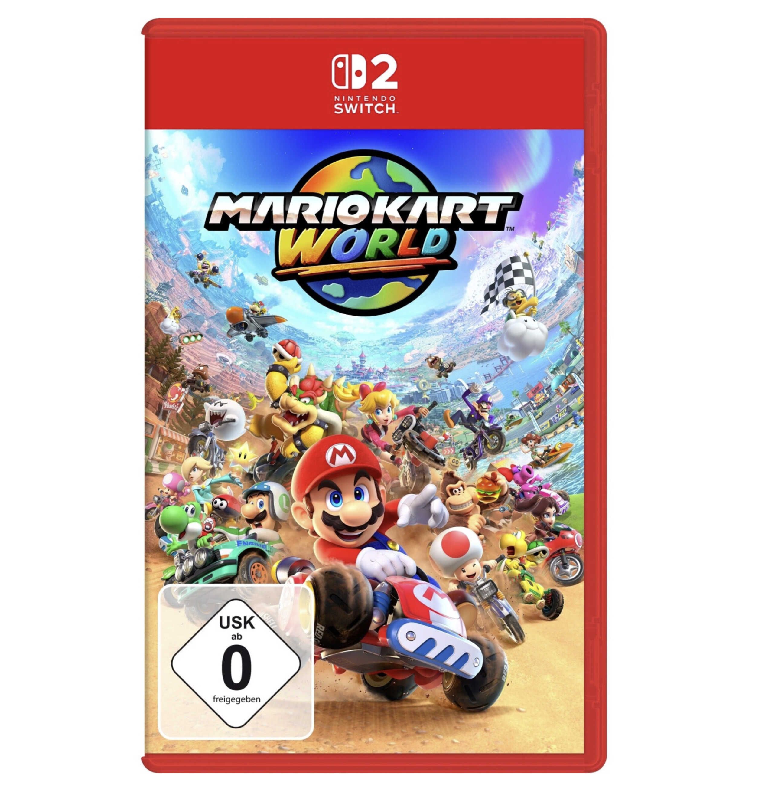 Mario Kart World Nintendo Switch 2 für 79€ statt 89,99€