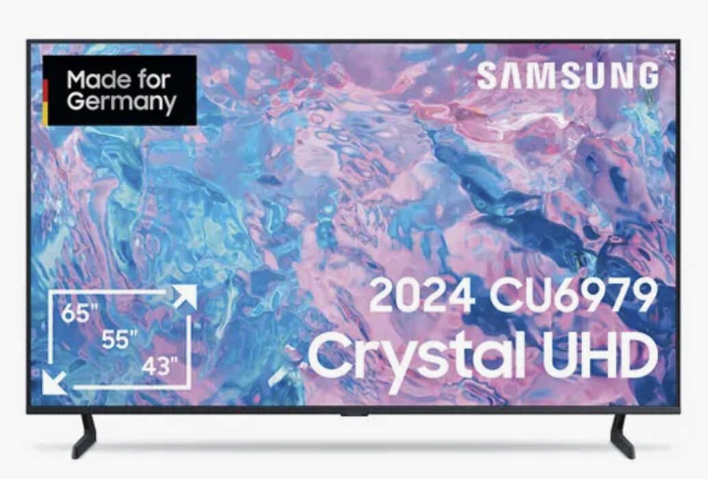Samsung GU55CU6979U 55 Zoll UHD Fernseher für 411,95€ statt 464,09€