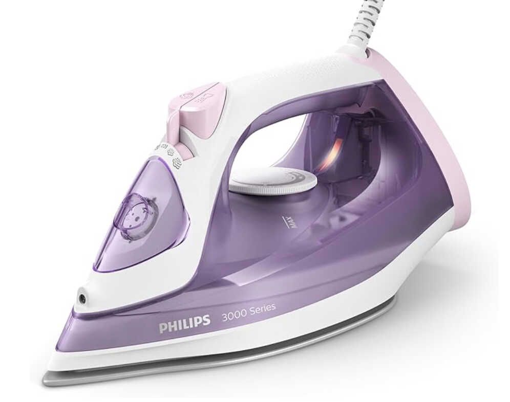 Philips Dampfbügeleisen 3000 Series   2.000W, konstante Dampfleistung für 20,80€ statt 31,69€