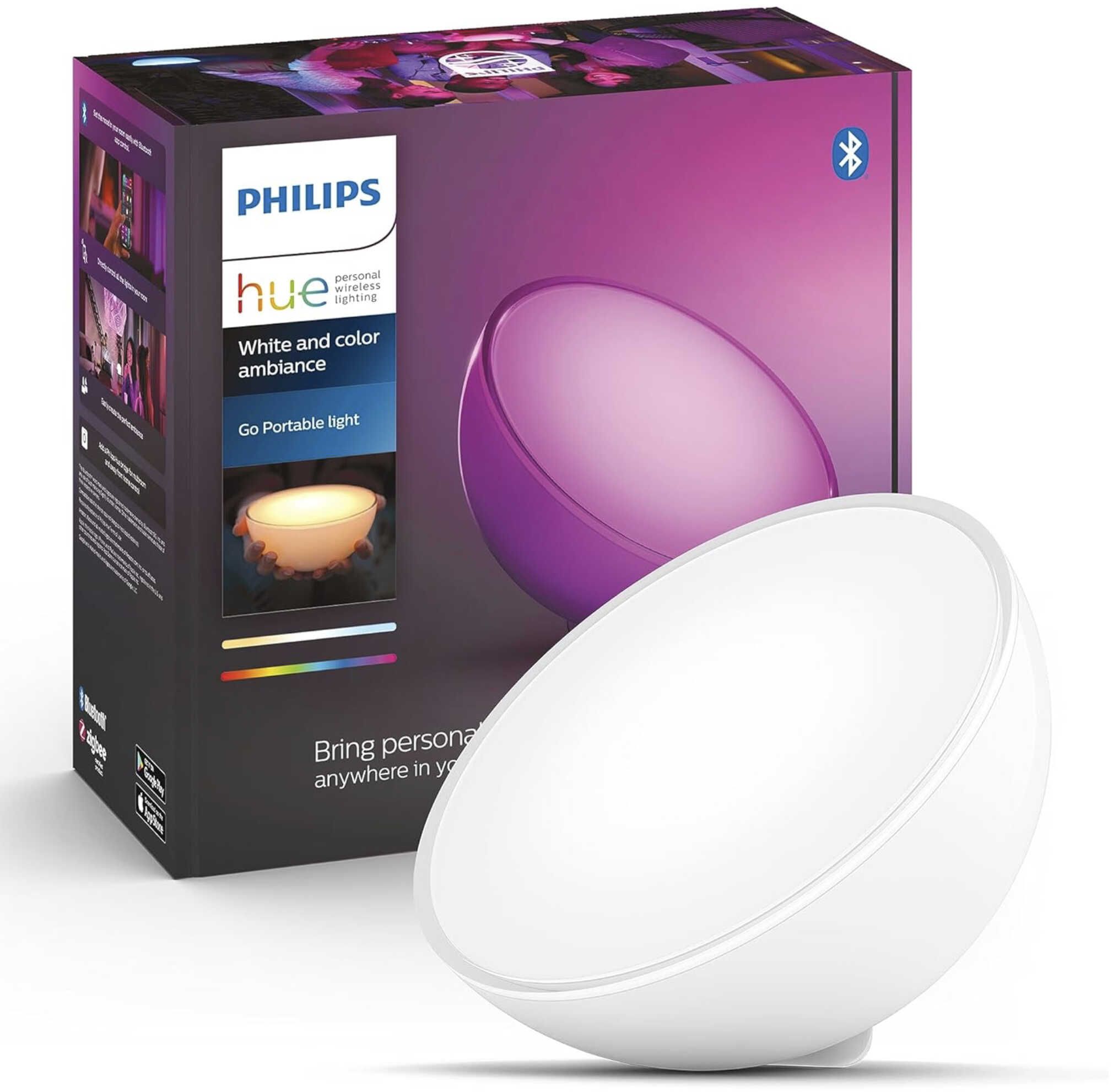 Philips Hue White & Color Ambiance Go Tischleuchte für 45€ statt 59,99€