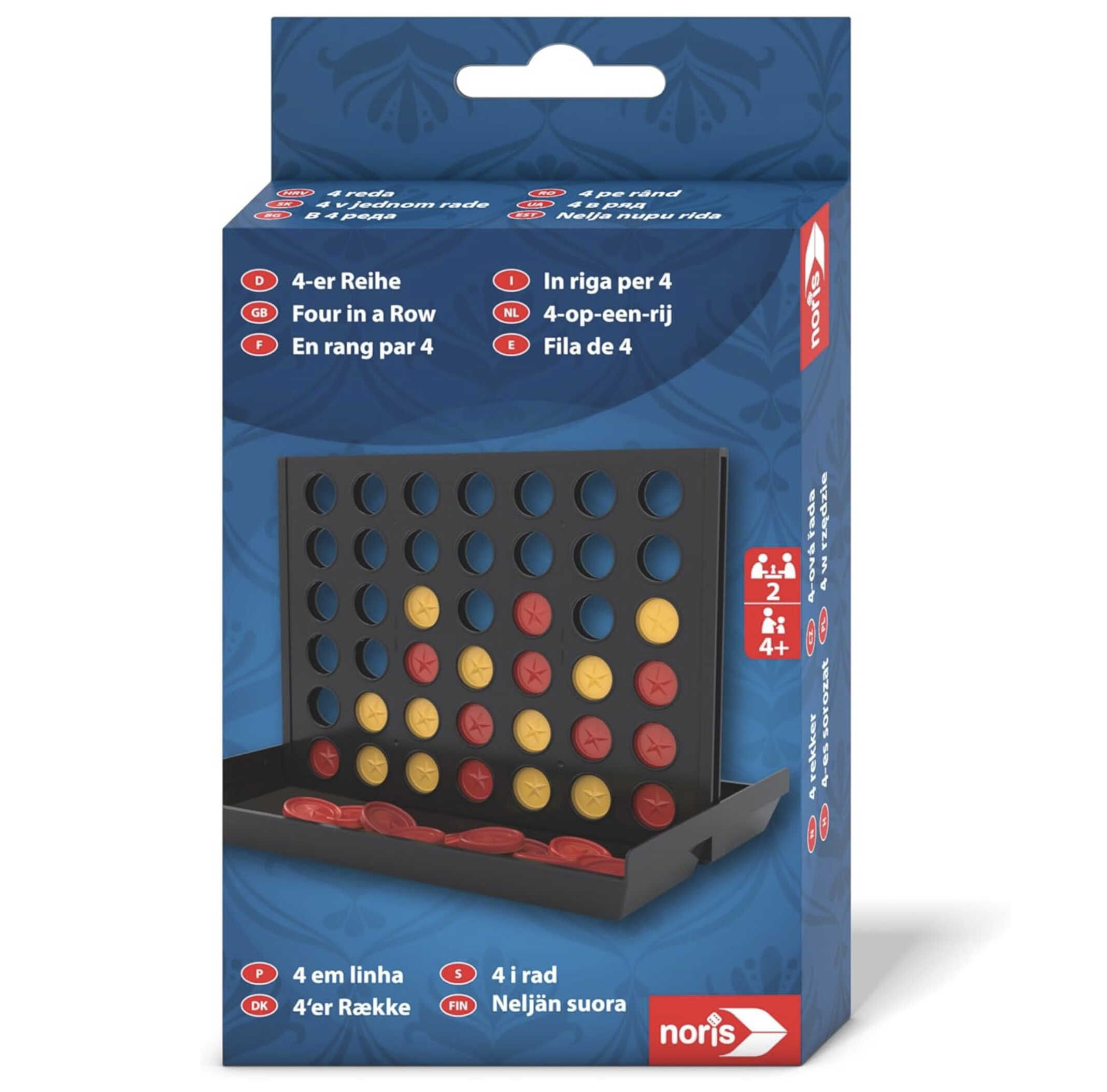 Noris 606102061 Spieleklassiker   4 er Reihe bzw. 4 Gewinnt für 1,99€ statt 3€