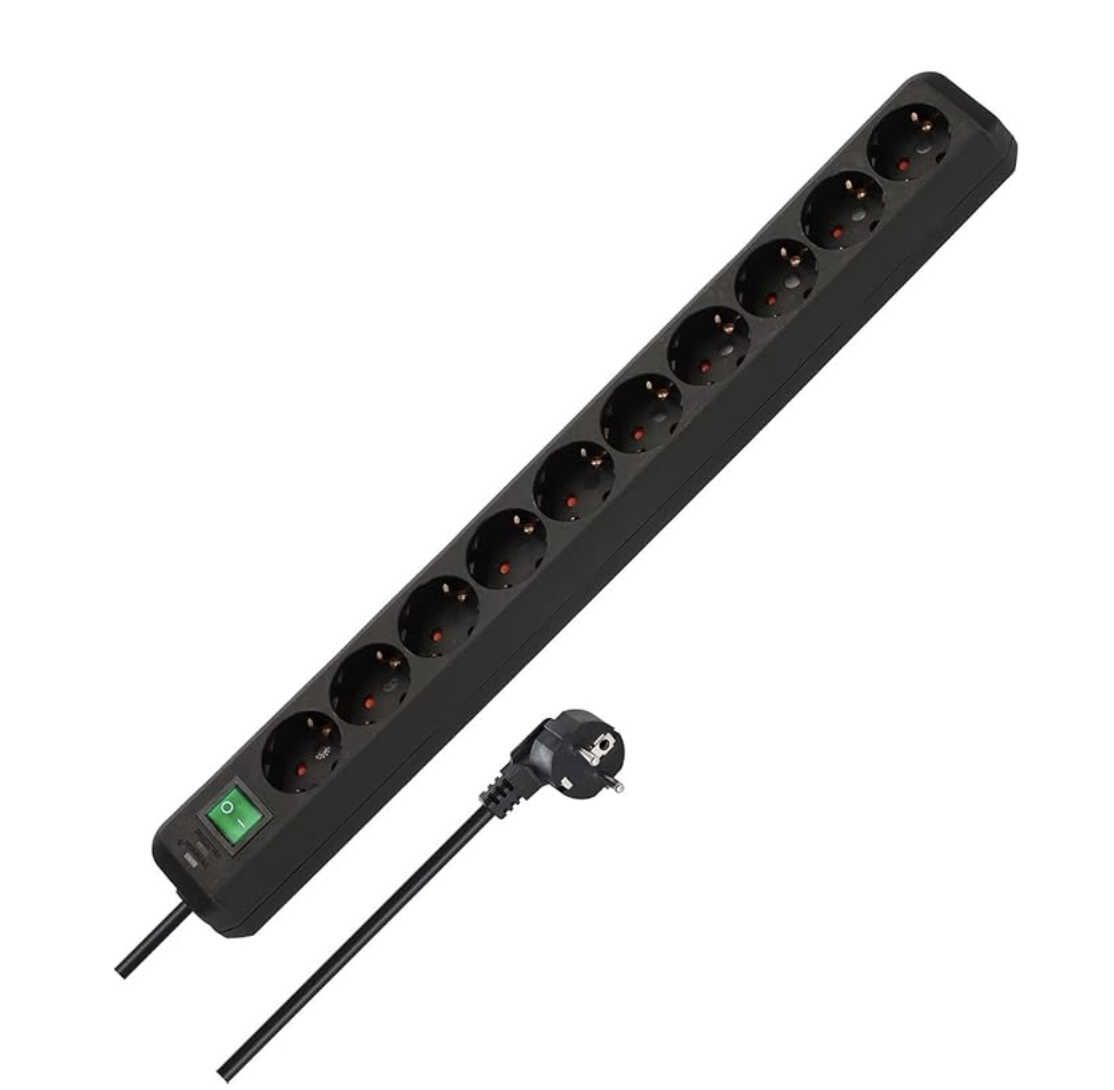 Brennenstuhl Eco Line Steckdosenleiste 10 Fach für 9,99€ statt 14,98€
