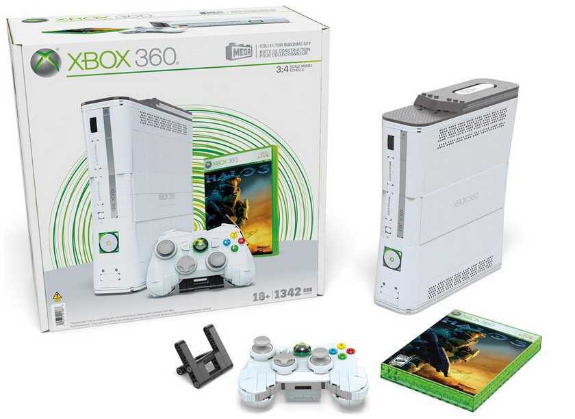 Microsoft Bauset zum Nachbauen, Xbox 360 Modell (1342 Teilen)   86,07€ statt 104,89€
