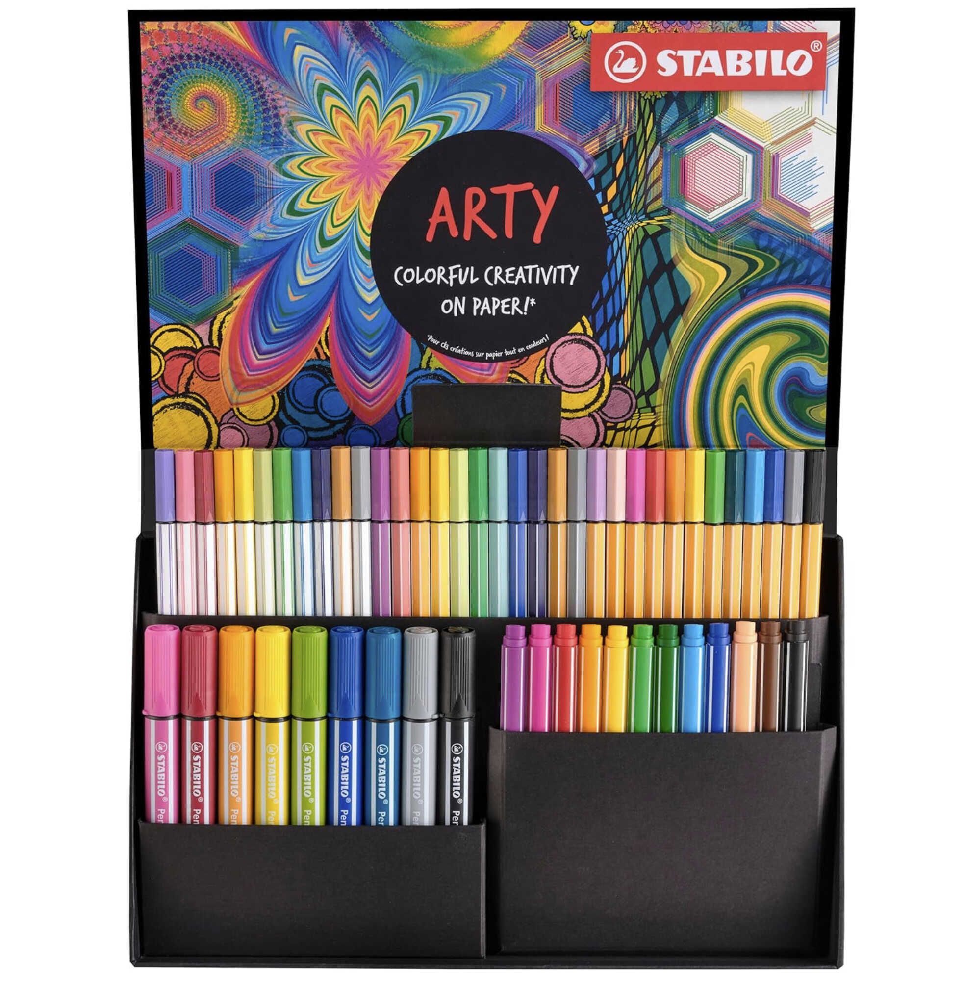 STABILO   Stifte Set   Creative Set   ARTY   55er Pack für 42,22€ statt 53,53€