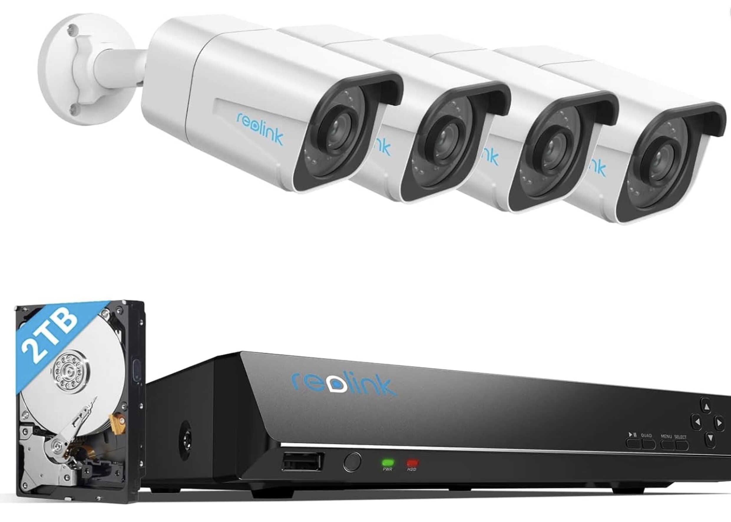 4er Reolink 4K Überwachungskamera Aussen Set für 439,99€ statt 629,99€