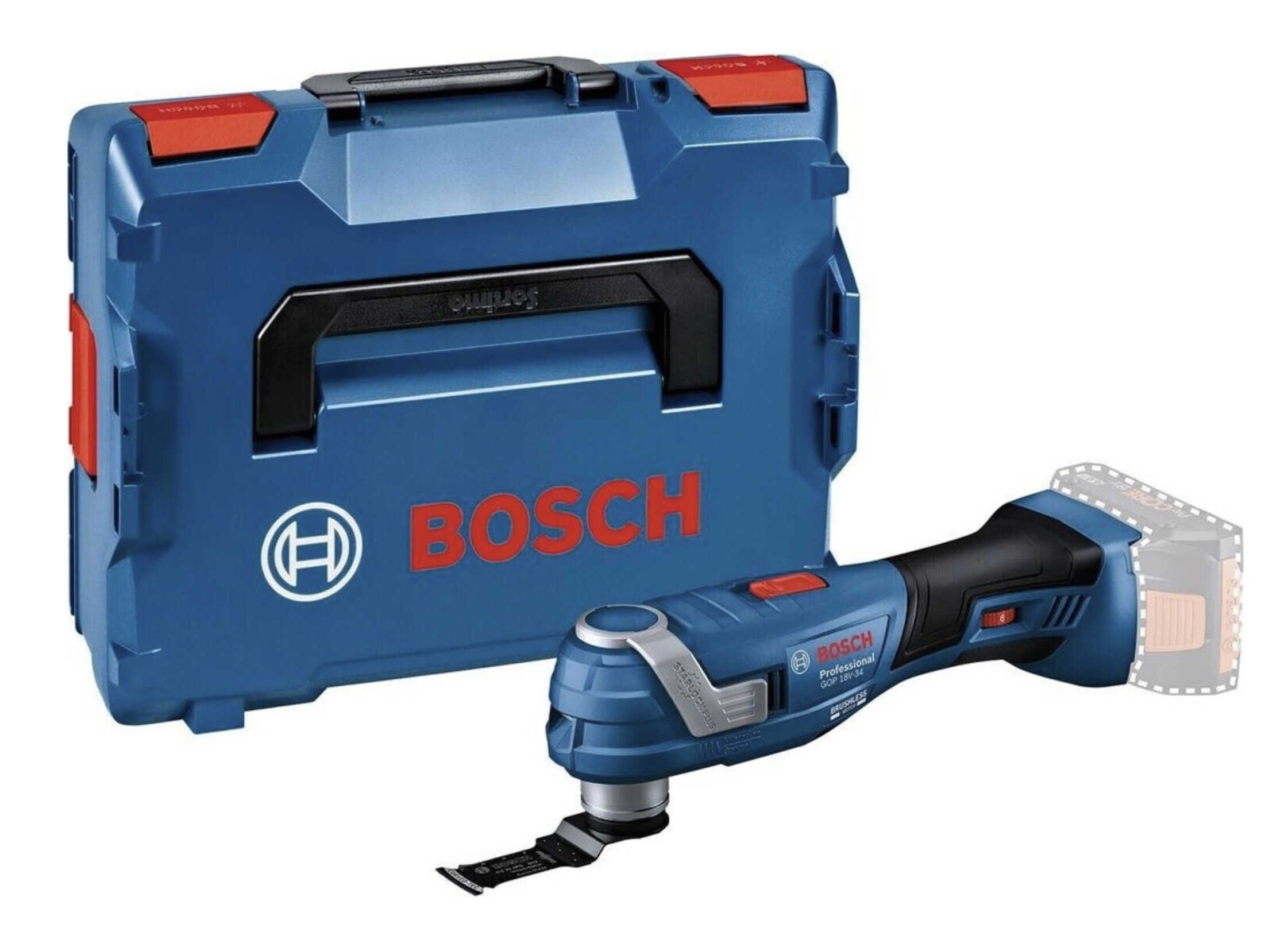 Bosch Professional 18V System Akku Multi Cutter GOP 18V 34 mit L BOXX für 169,99€ statt 184,89€