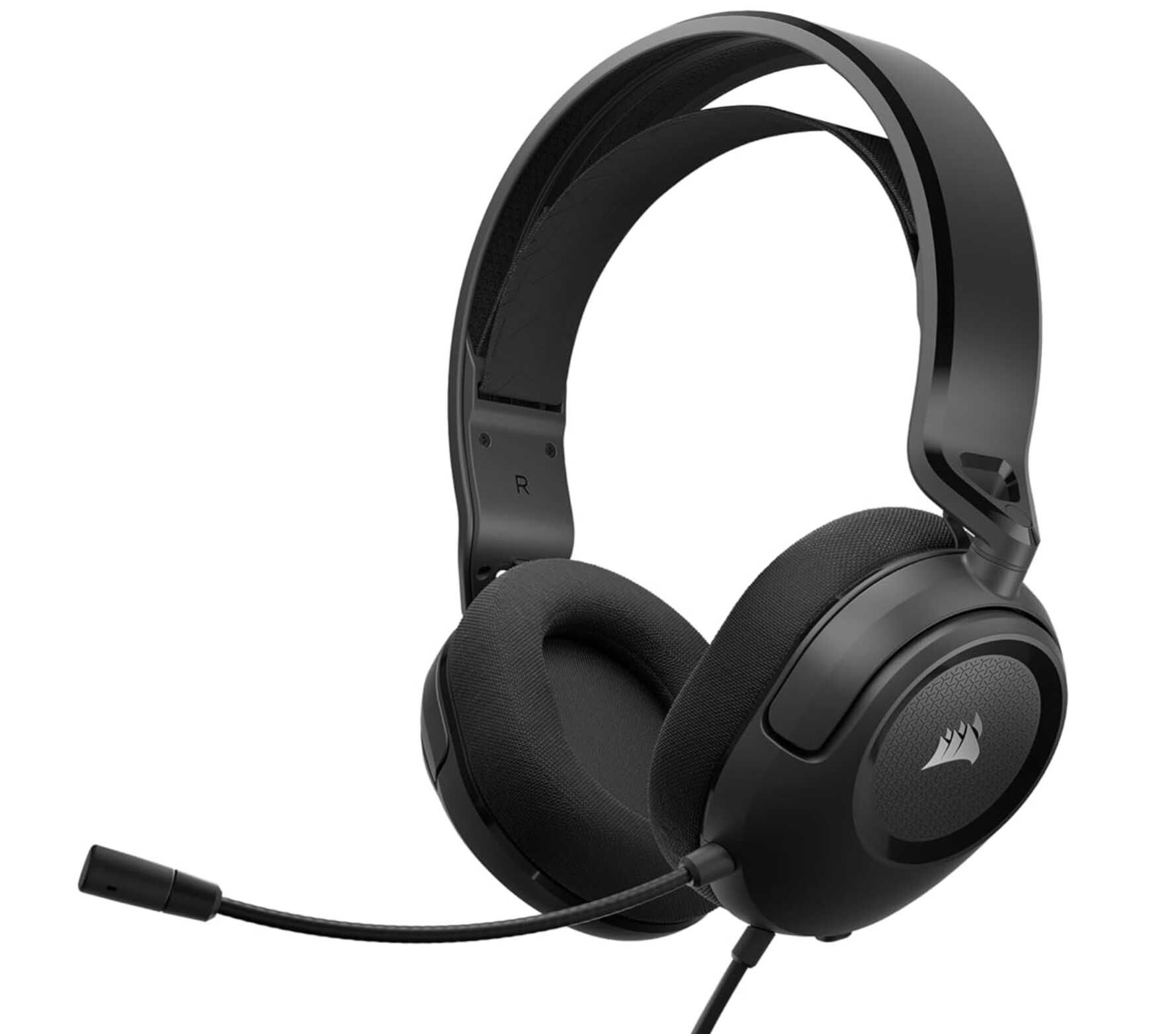 Corsair HS35 Stereo Leichtgewicht Multiplatform Wired Gaming Headset für 25,01€ statt 36,28€