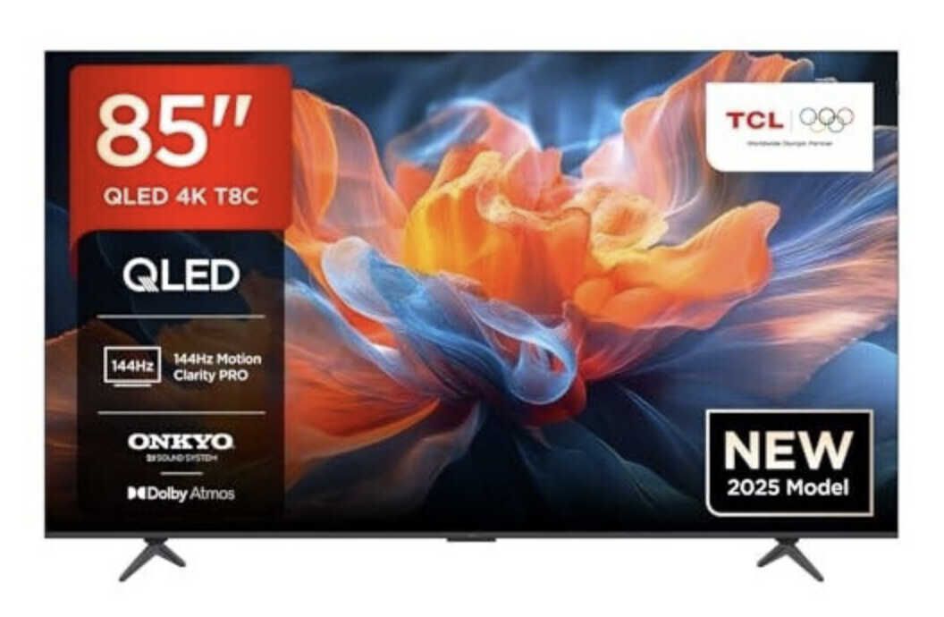 TCL 85T8C 85 Zoll QLED Fernseher für 999€ statt 1.458€