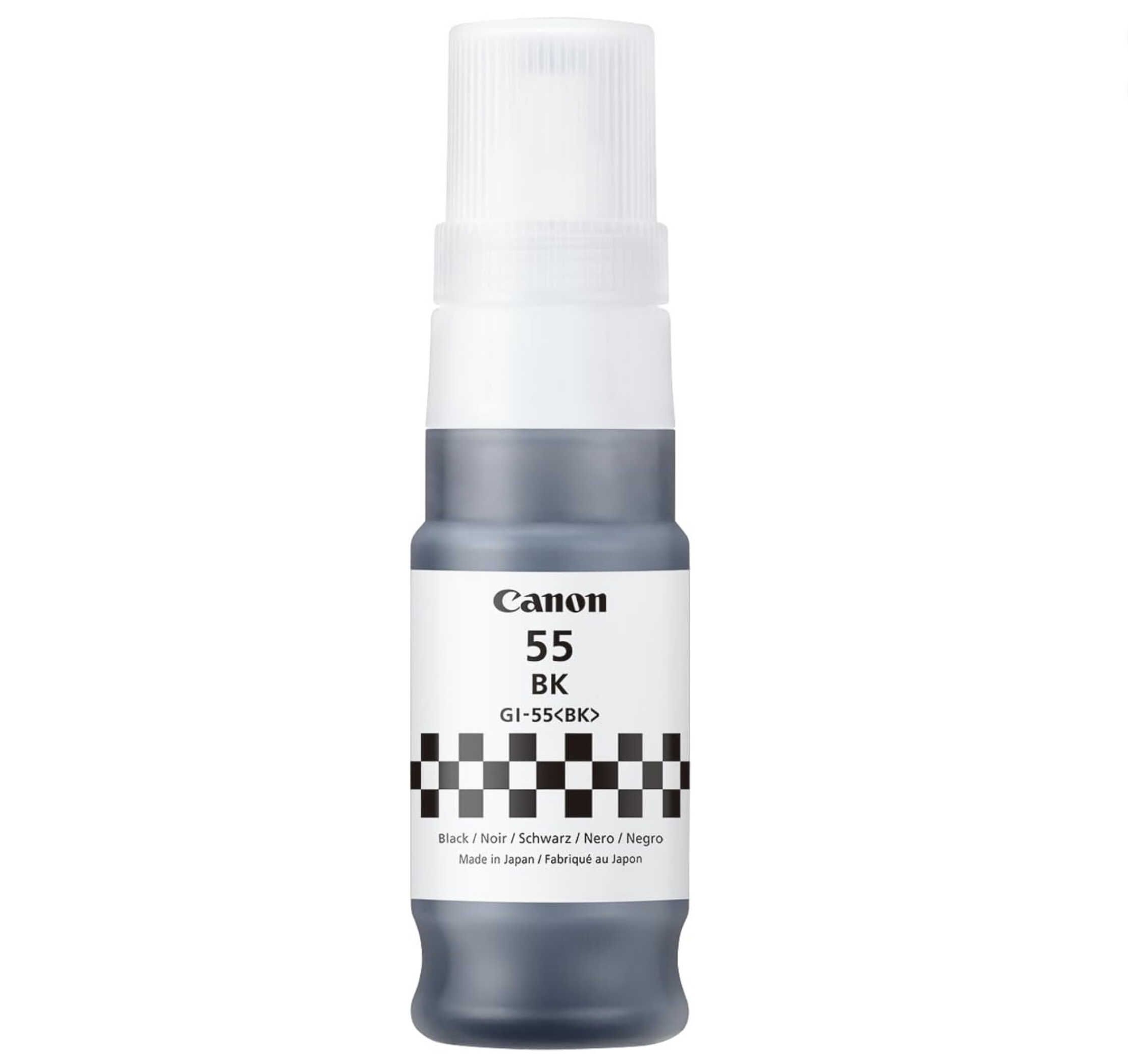 135 ml Canon GI 55BK Original Tintenflasche für 9,99€ statt 12,89€