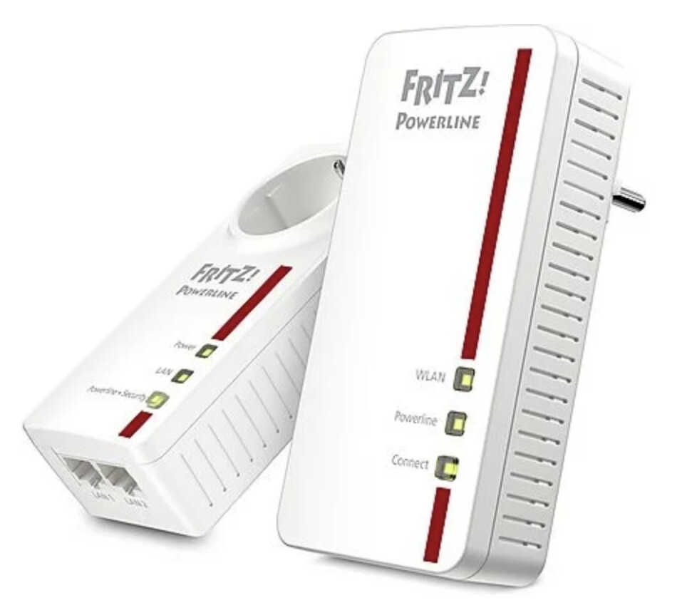 AVM FRITZ!Powerline 1260E WLAN Set Gigabit Adapter für 109€ statt 136,96€