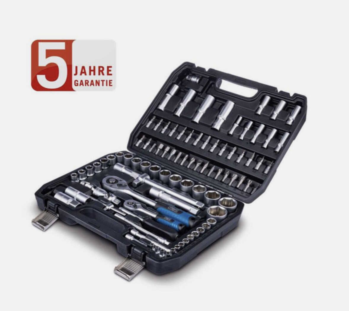 Scheppach Werkzeugkoffer TB97, 94 tlg. für 37,90€ statt 44,80€