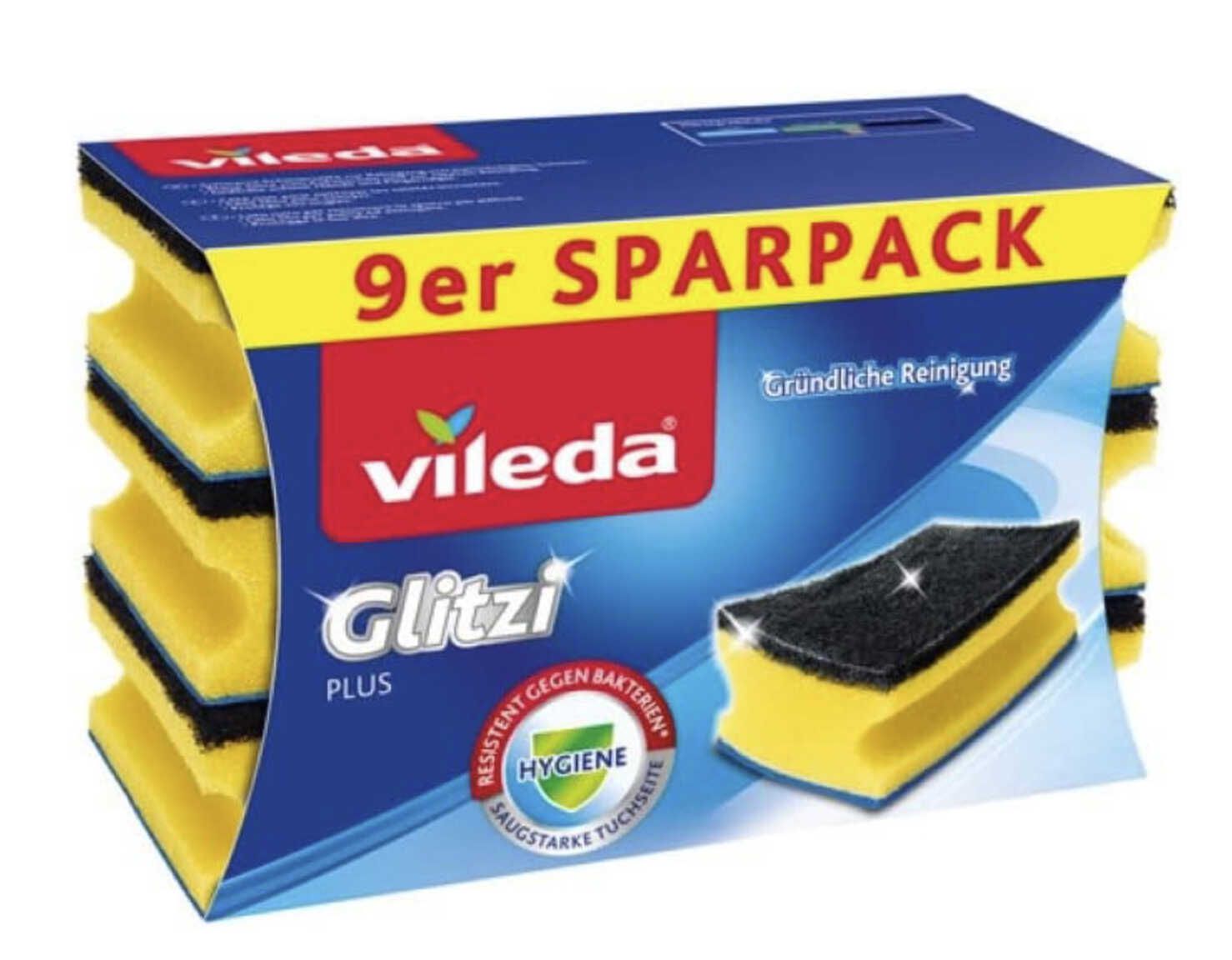 9er Pack Vileda Topfreiniger, Schaum, Blau für 2,50€ statt 3,79€