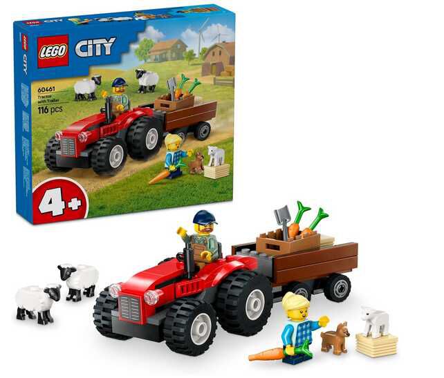 [Prime] LEGO City Traktor mit Anhänger   12,31€ statt 15,31€