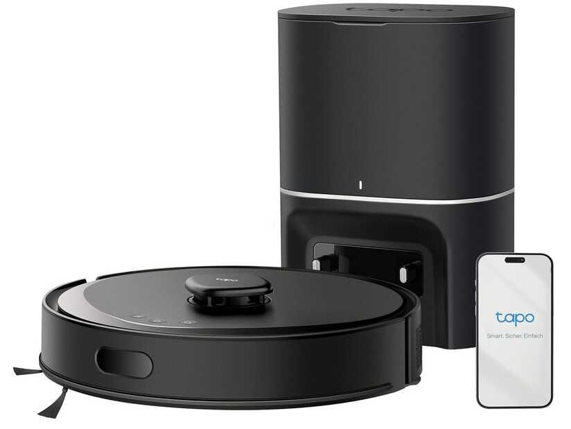 Tapo RV30 Max Plus Saugroboter mit Wischfunkt. u. automatischer Absaugstation   194,65€ statt 229€