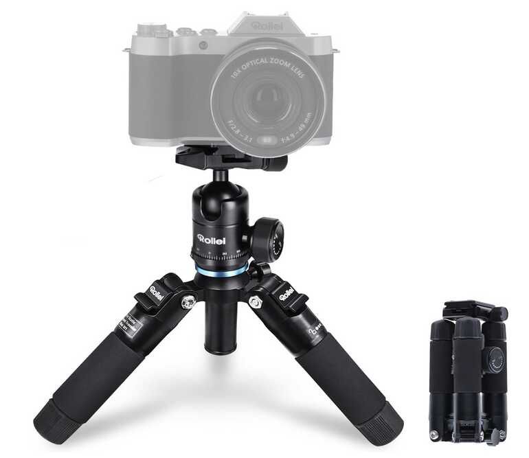 Rollei Compact Traveler Mini M1, Mini Stativ Kamera   35,10€ statt 39€