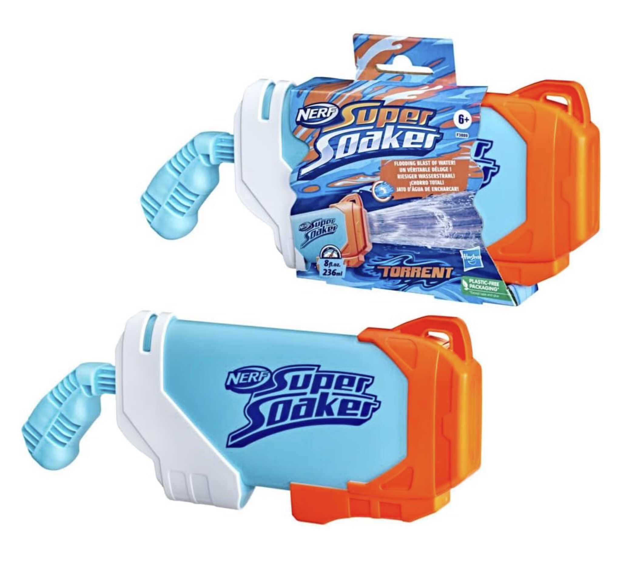 Nerf Super Soaker Torrent Water Blaster für 4,49€ statt 10,58€