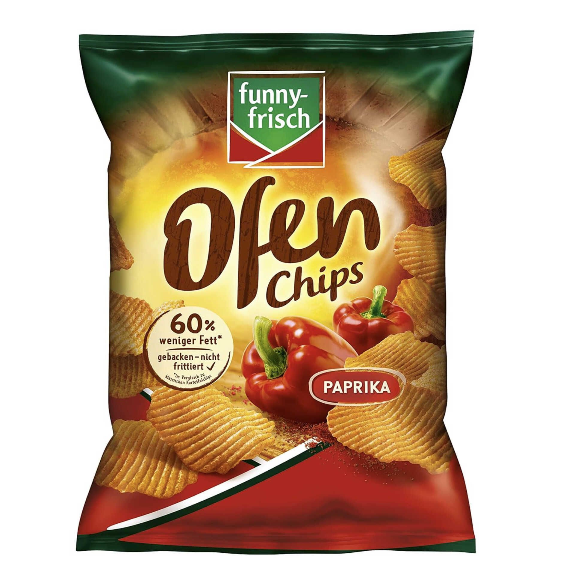 Ofen Chips Paprika 125g für 1,07€ statt 1,98€