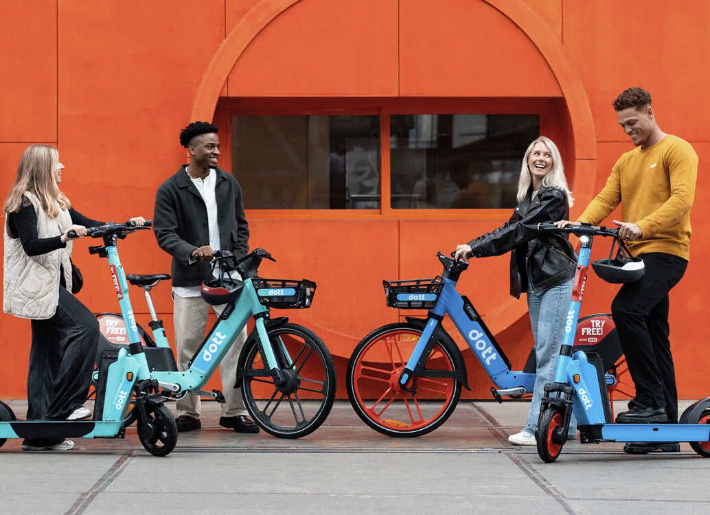 Dott eScooter & eBikes 30 Freiminuten (6 x 5 Minuten) ohne Freischaltung
