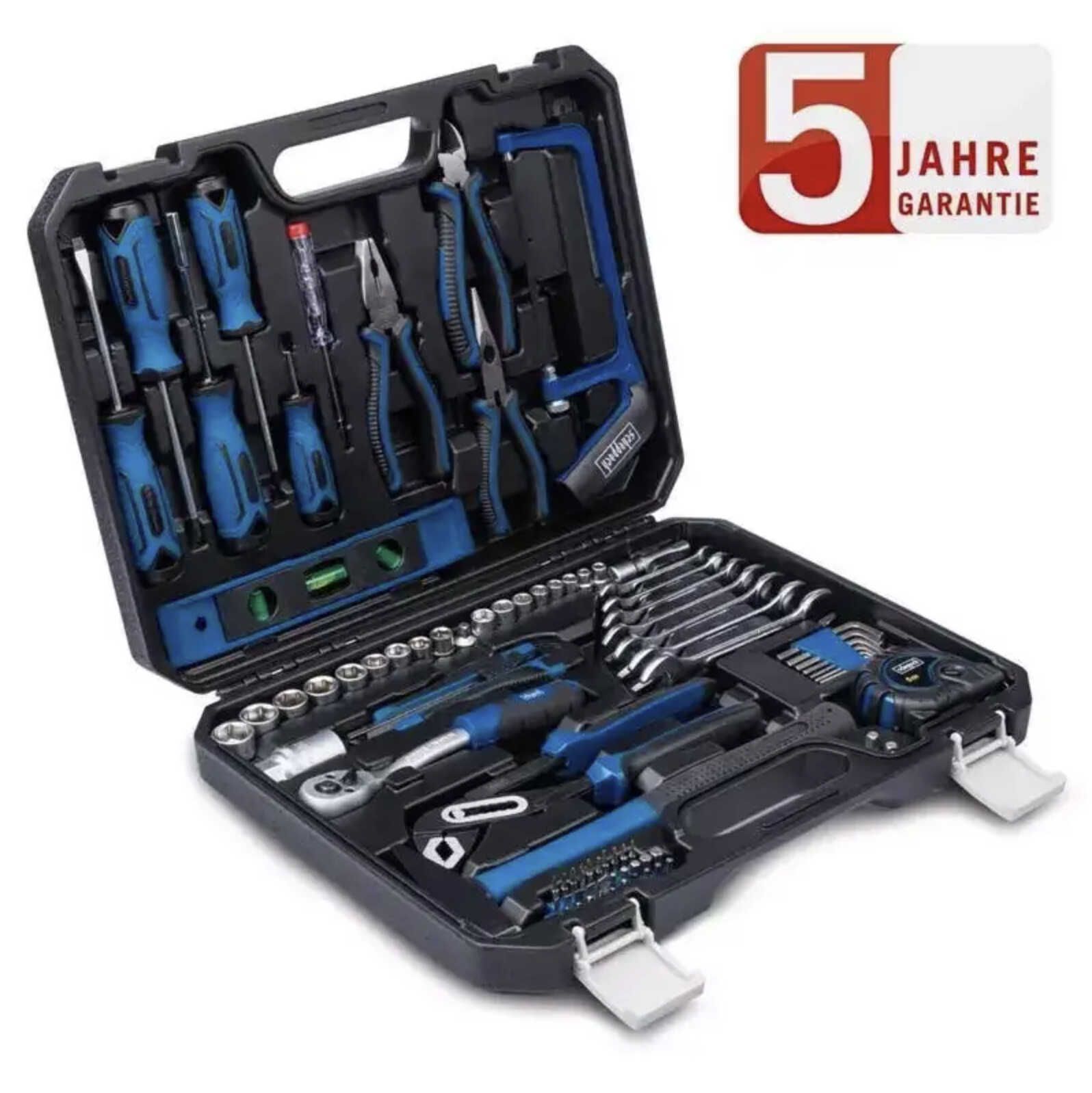 Scheppach Werkzeugkoffer WZK120 97 tlg. für 35,91€ statt 39,99€