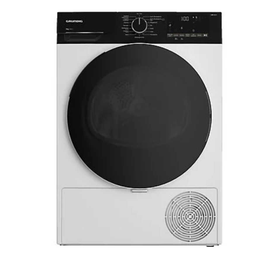 GRUNDIG GT55924F14 Wärmepumpentrockner (9 kg, Weiß) für 499€ statt 555,55€