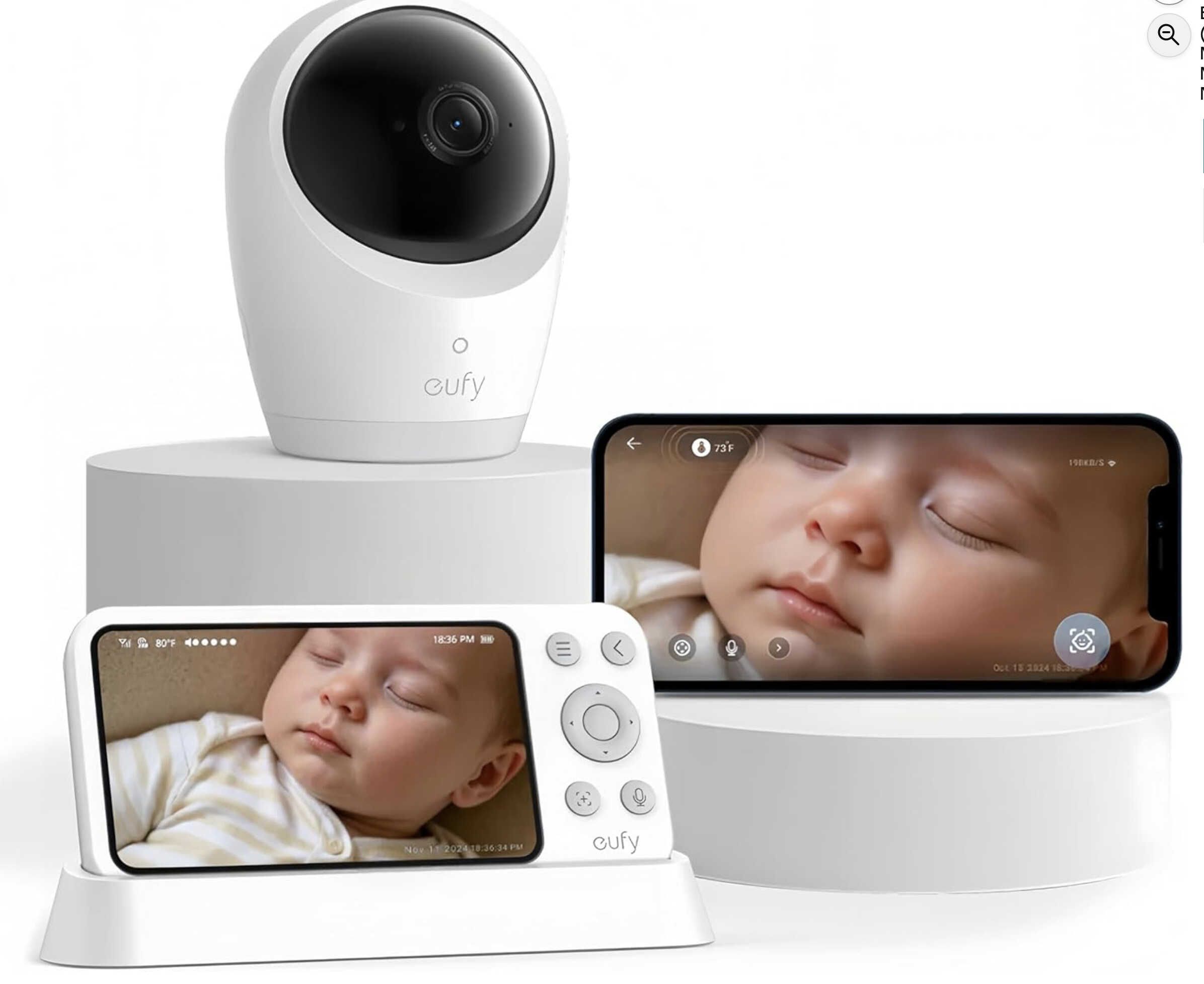 eufy Babyphone E21 mit Kamera für 187,50€ statt 219,99€