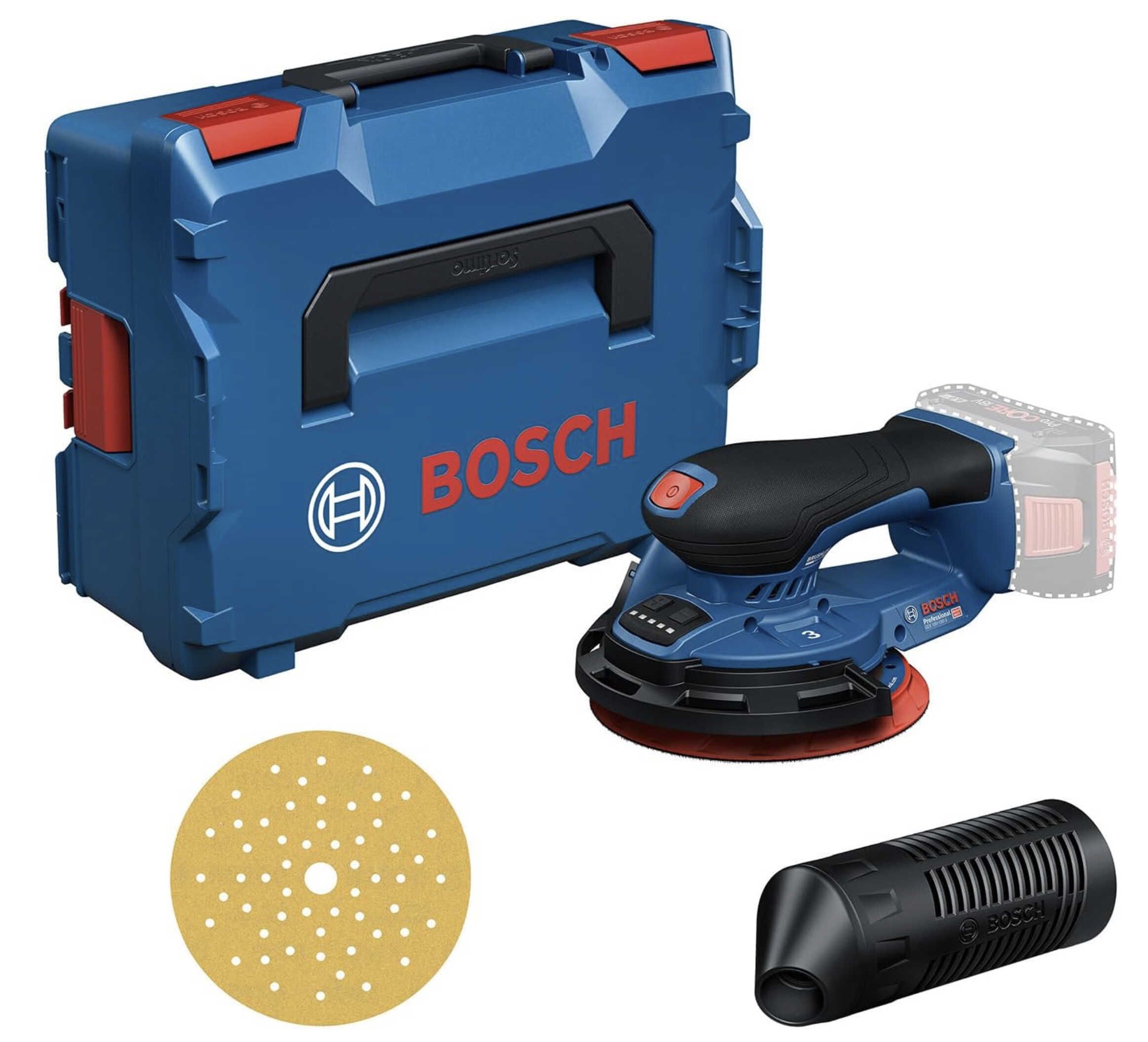 Bosch Akku Exzenterschleifer GEX 18V 150 3 inkl. L BOXX für 218€ statt 242,91€