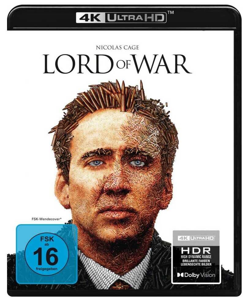 [Prime] Lord of War   Händler des Todes [4K Ultra HD + Blu Ray]    14,97€ statt 19,99€
