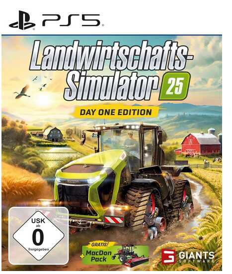 [Prime] Landwirtschafts Simulator 25: Day One Edition [PS5]    33,81€ statt 39,99€