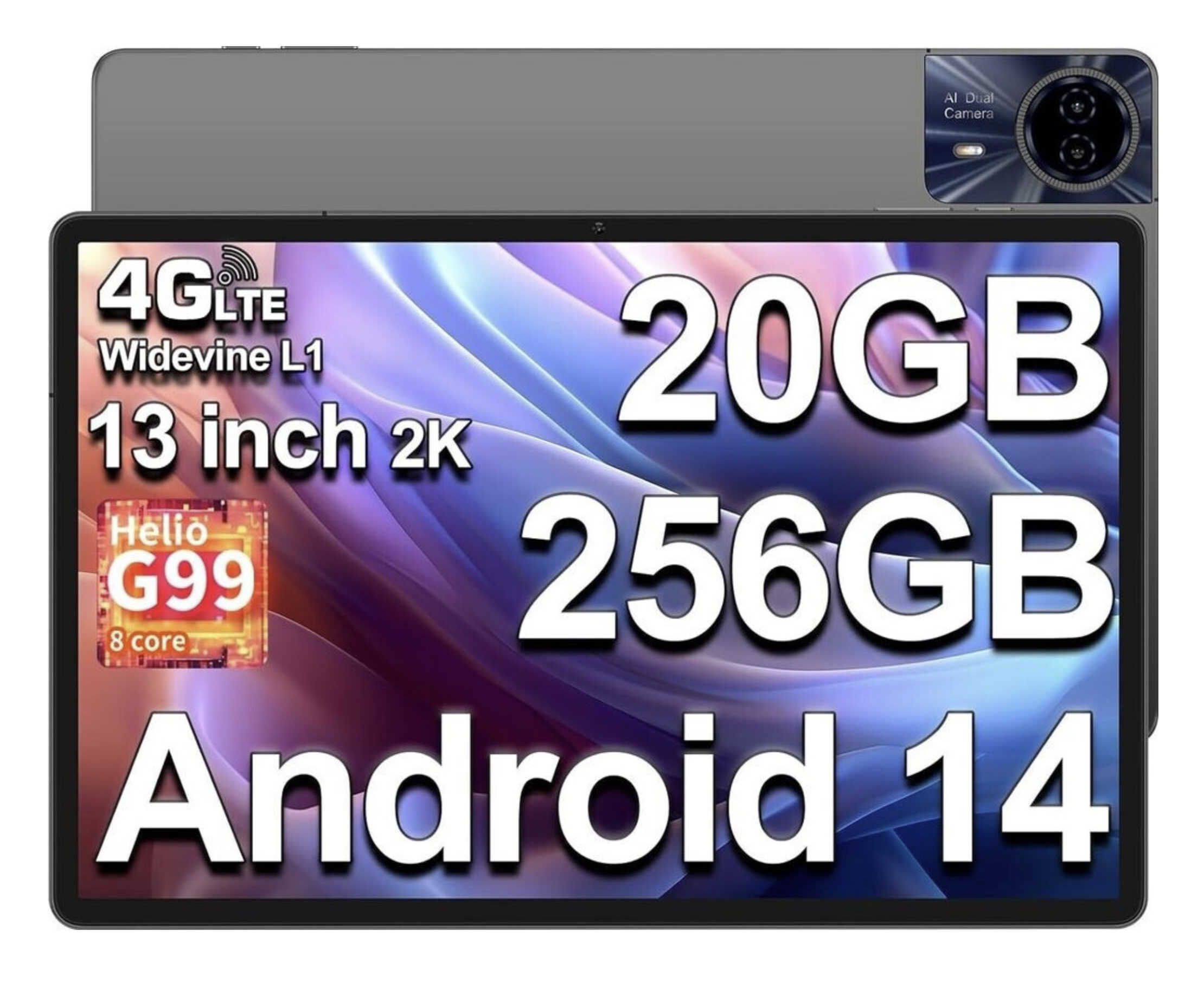 Teclast T65 Max 13 Teclast T65 Max 13 HD Display Android 14 Tablet für 140,99€ statt 196,25€