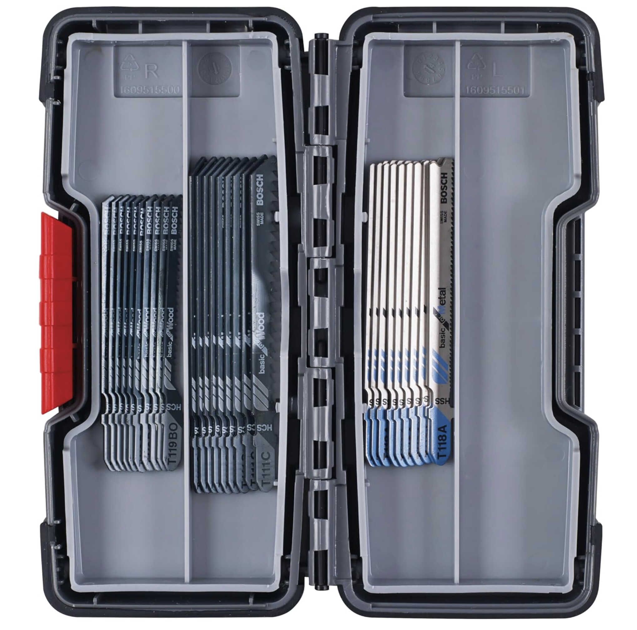Bosch 30tlg. Stichsägeblatt Set Basic for Wood and Metal für 15,96€ statt 20,51€