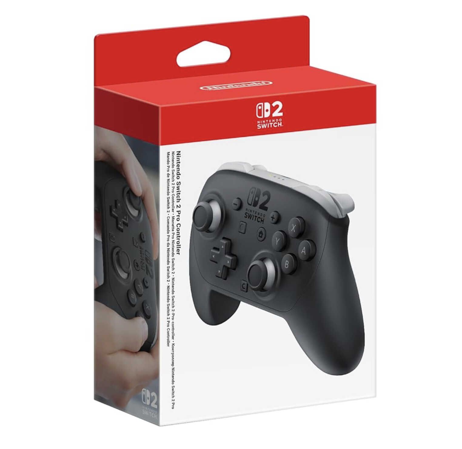 Nintendo Switch 2 Pro Controller für 71,99€ statt 77,99€ Nintendo Switch 2 Pro Controller für 71,99€ statt 77,99€