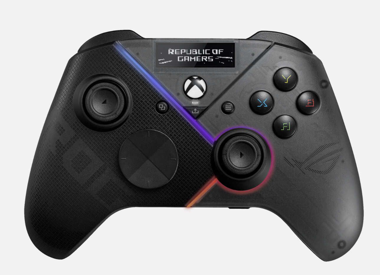 ASUS ROG Raikiri Pro PC Controller (OLED-Display, USB-C, 2,4 GHz, Bluetooth) für 69,90€ statt 128,69€ ASUS ROG Raikiri Pro PC Controller (OLED Display, USB C, 2,4 GHz, Bluetooth) für 69,90€ statt 128,69€