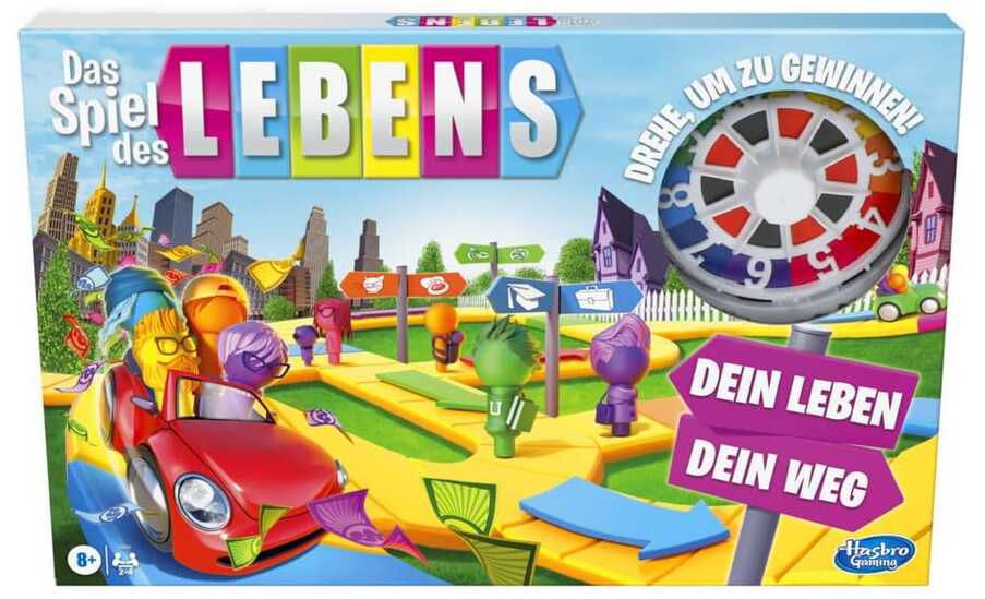 [Prime]Hasbro Das Spiel des Lebens, Brettspiel   17,99€ statt 23,94€