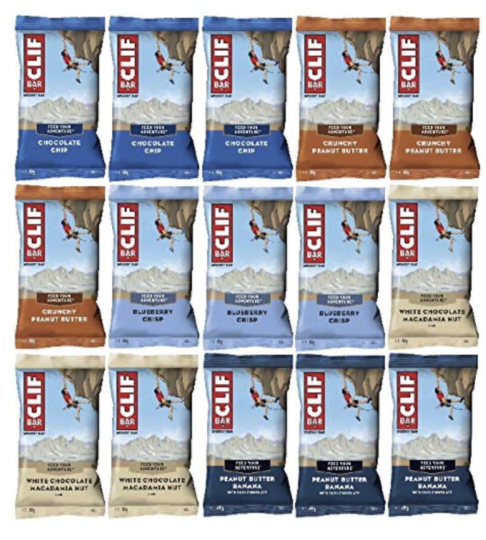 CLIF Bar Energieriegel 15er Mixpaket ab 17,99€ statt 28,32€
