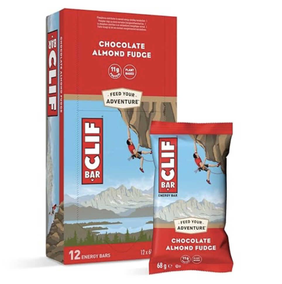 12x CLIF BAR Protein Riege Chocolate Almond Fudge für 17,68€ statt 22,88€ 12x CLIF BAR Protein Riege Chocolate Almond Fudge für 17,68€ statt 22,88€