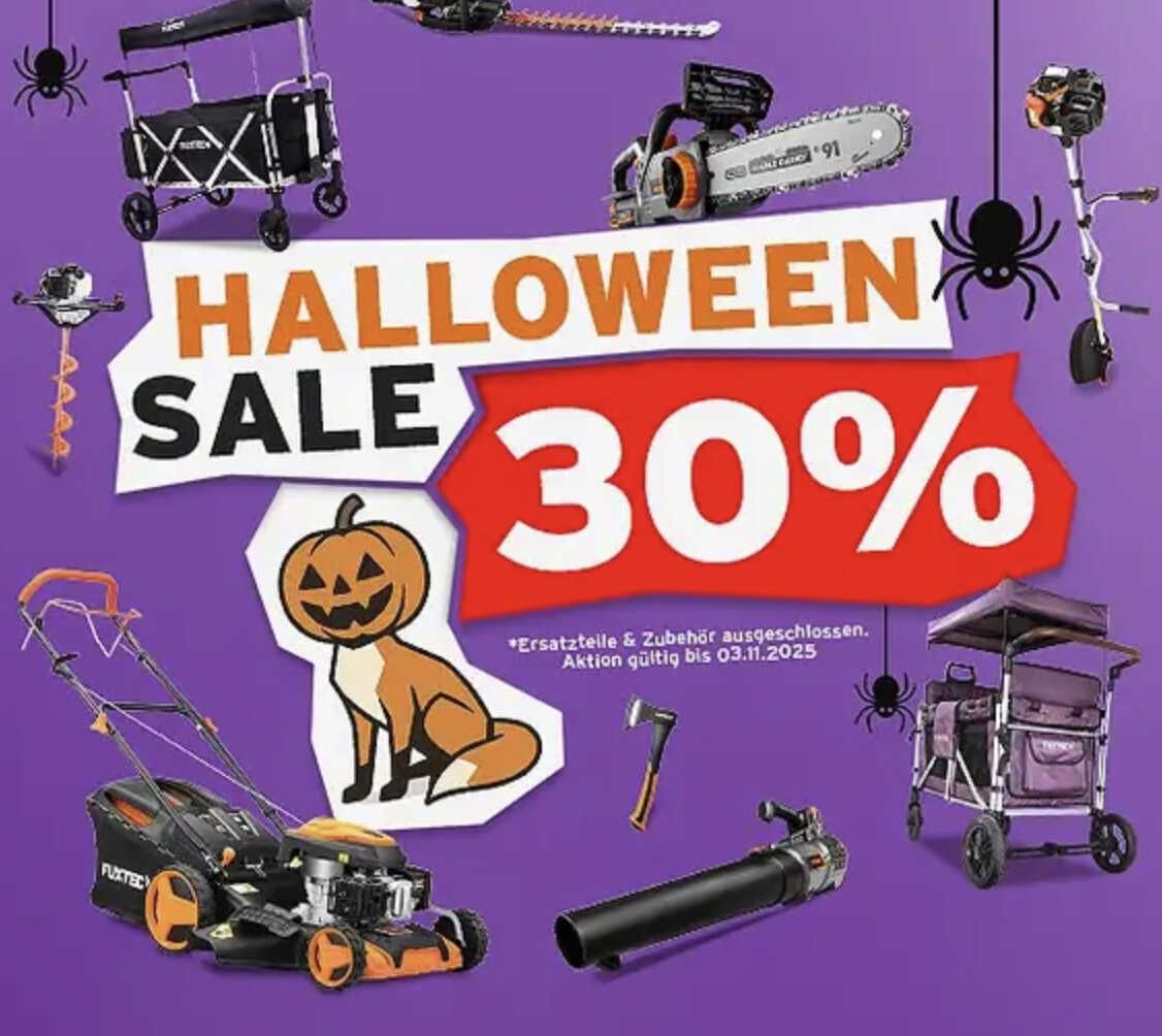 Fuxtec: 30% Rabatt auf ALLES (auch Bollerwagen) Fuxtec: 30% Rabatt auf ALLES (auch Bollerwagen)