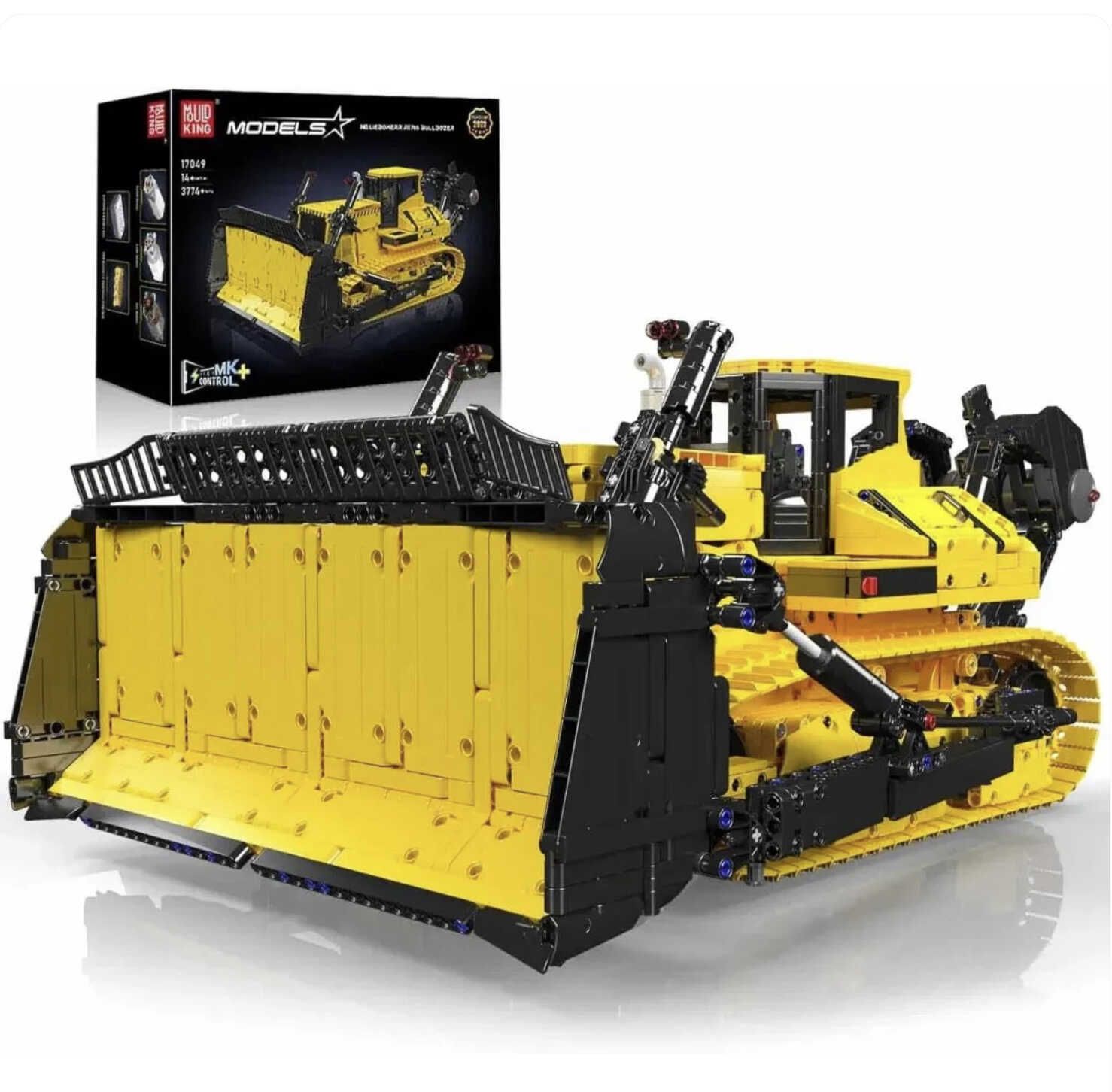 MOULD KING 17049 Liebherr PR766 Ferngesteuerter Bulldozer-Bausatz für 132,65€ statt 151,95€ MOULD KING 17049 Liebherr PR766 Ferngesteuerter Bulldozer Bausatz für 132,65€ statt 151,95€