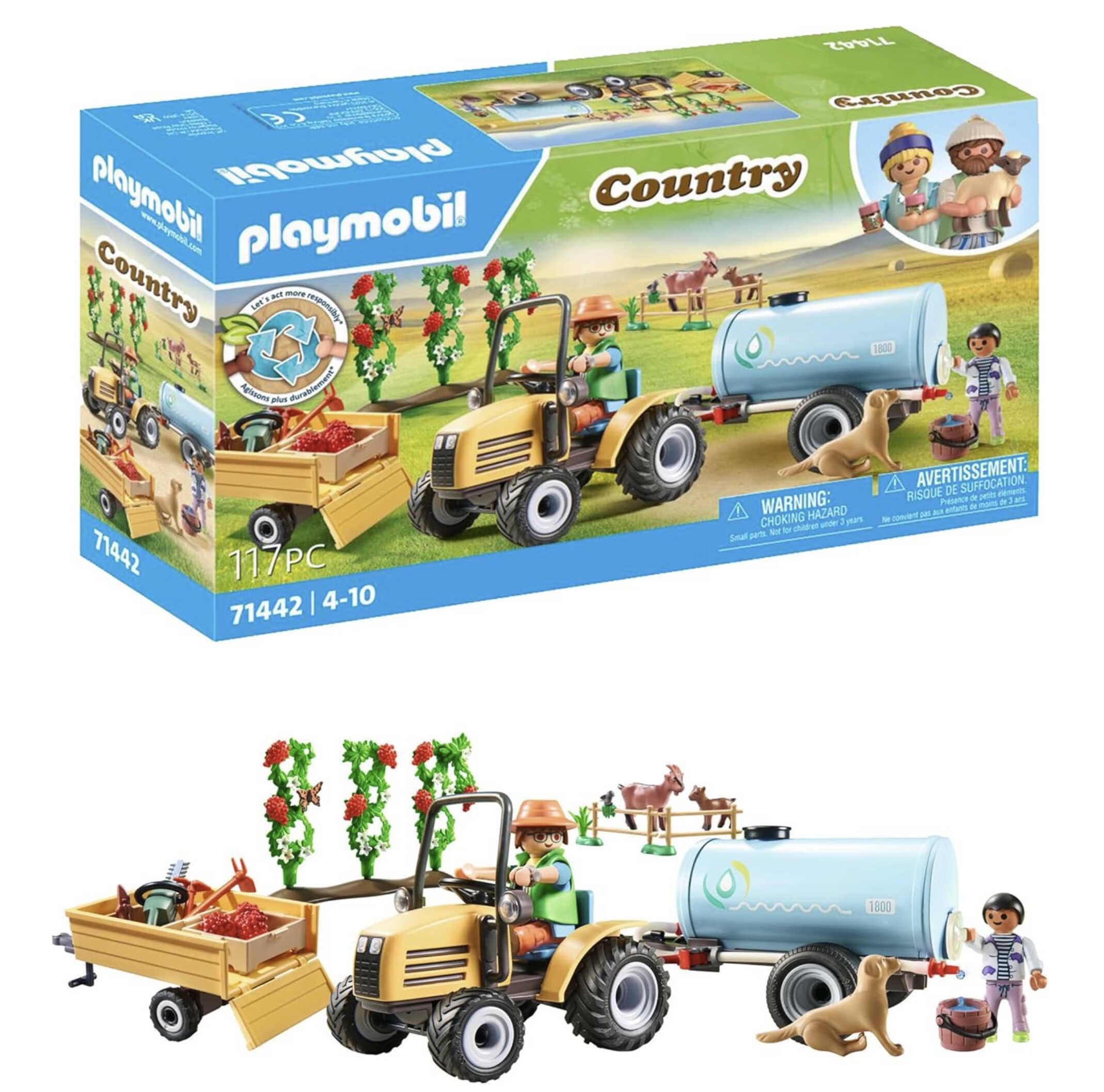 PLAYMOBIL Country 71442 Traktor mit Anhänger und Wassertank ab 16,99€ statt 25,19€ PLAYMOBIL Country 71442 Traktor mit Anhänger und Wassertank ab 16,99€ statt 25,19€