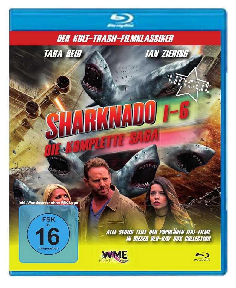 [Prime] Sharknado 1 6 UNCUT [Blu ray]    15€ statt 44,99€