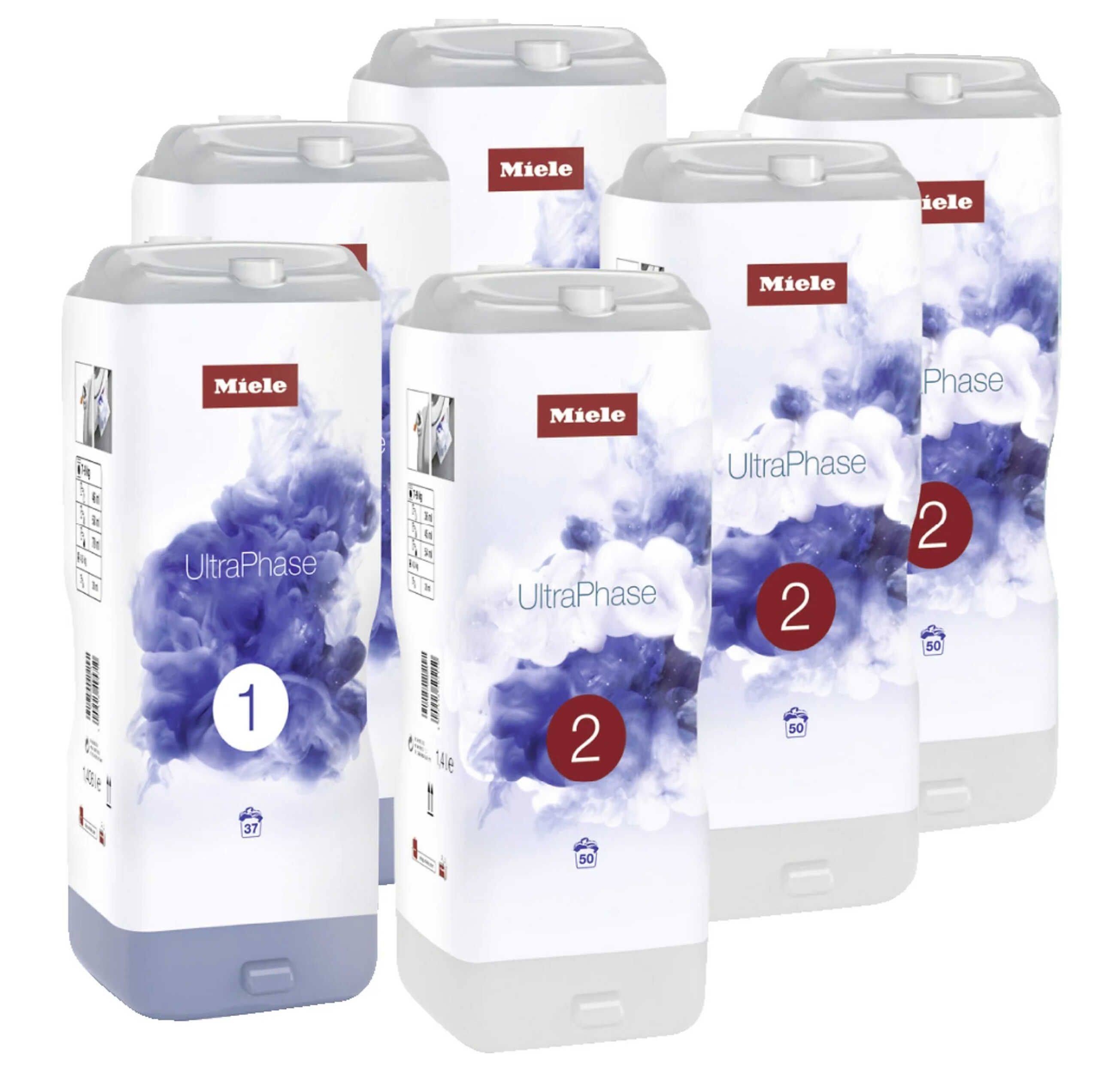 6er MIELE 11912480 SET UltraPhase 1+2 Waschmittel für 72,19€ statt 84,90€