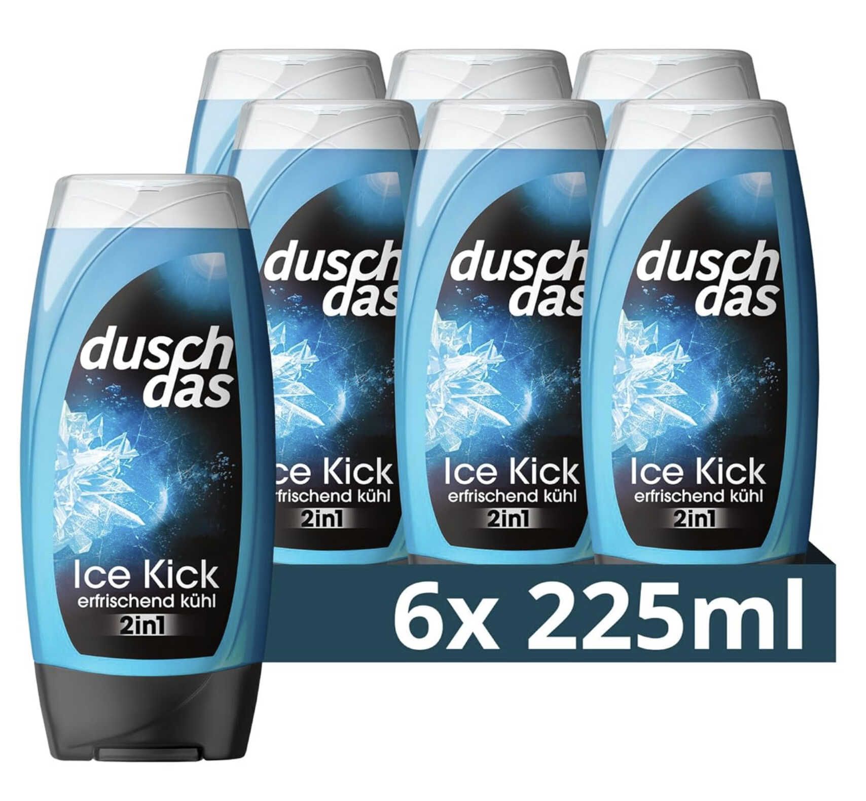 6x Duschdas 2 in 1 Duschgel & Shampoo für 5,34€ statt 10,74€